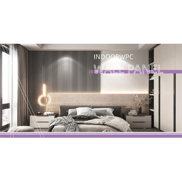 167x24mm Pure Color Wood Interior Wall Paneling Soundproof CWB167