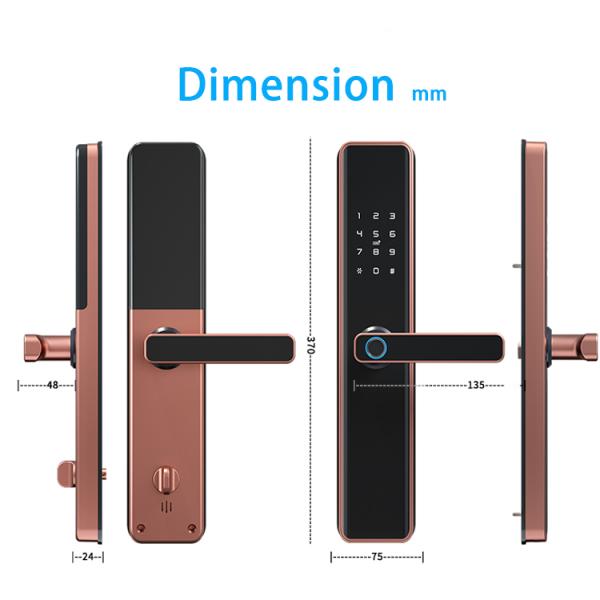 The Seven Ways Smart Fingerprint Electronic Lock for Convenient and Safe Door Opening