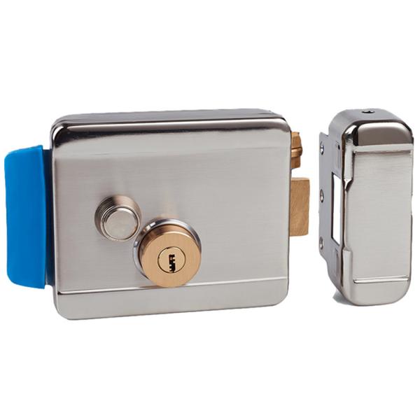 12V Electric Mechanical Lock For Wooden Door Metal Door Low Noise Automotive Electronic Front Door Lock For Iron Gate