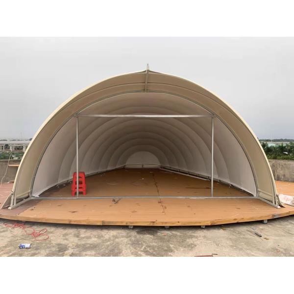 Шатер раковины на открытом воздухе шатра УЛЬТРАФИОЛЕТОВЫЙ устойчивый 5mx7m курорта Glamping роскошного отеля