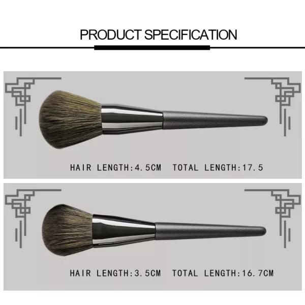 Synthetic Hair Full Face Makeup Brush Set