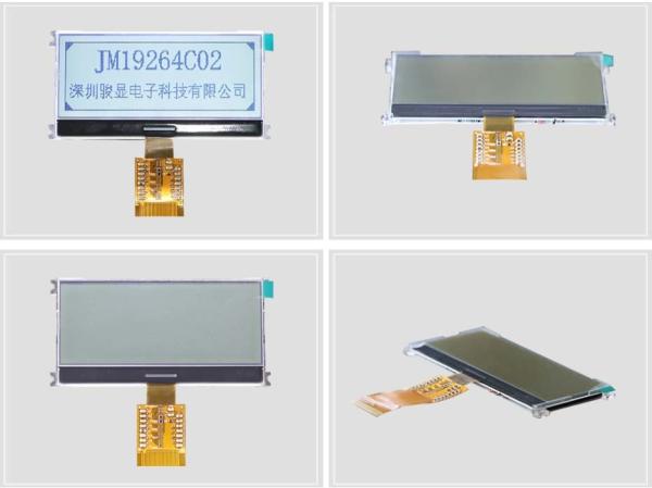 192×64 Graphic LCD Display Monochrome Compact Good Visibility COG Dot Matrix Display