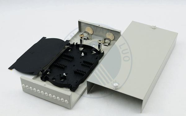 Mini Wall Pigtail Direct-out Outlet FTTx 12 core fiber optic termination wall box