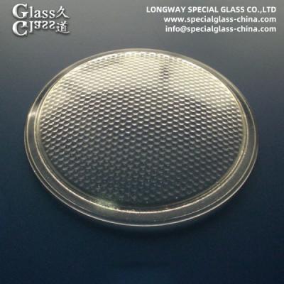 High Temperature Resistant Borosilicate Glass Lens For Light Lamp Cover