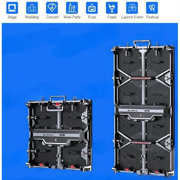 P3.9 P4.8 500X1000mm LED видеостенная панель высокой четкости для наружных мероприятий