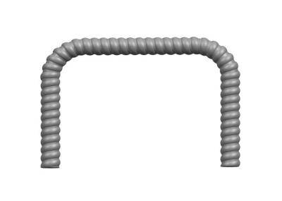 Rebar de 32mm GFRP