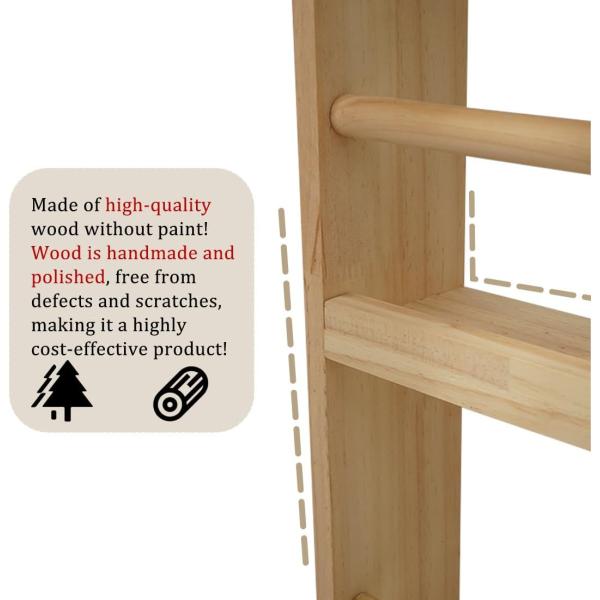 Сохранение пространства настенная стойка для детских игрушек и книг деревянный ванный шкаф