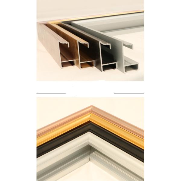 Square Aluminum Alloy Mirror and Photo Picture Frames with a Variety of Color Choices