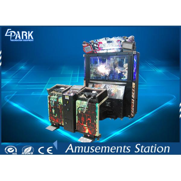 Динамические сумасшедшие Разинг машины аркады стрельбы   огня с 42 - медленно двиньте монитор ЛКД