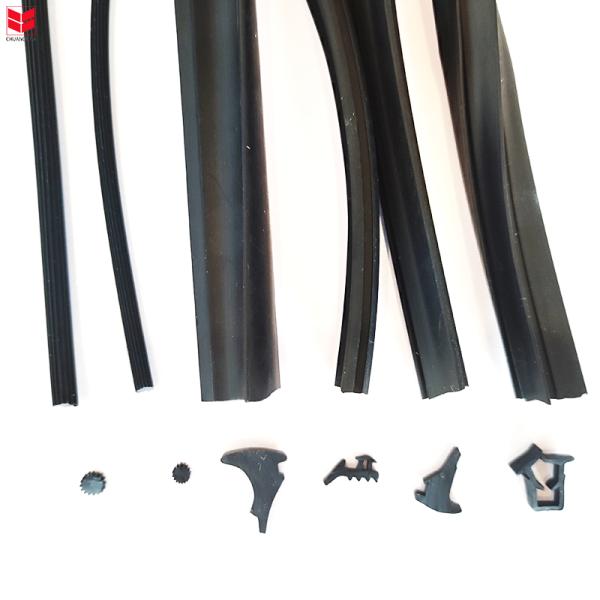 Apartment EPDM Rubber PVC Gasket Seal for UPVC Window and Door Profile Gasket in Black Gray Brown White or Other Colors