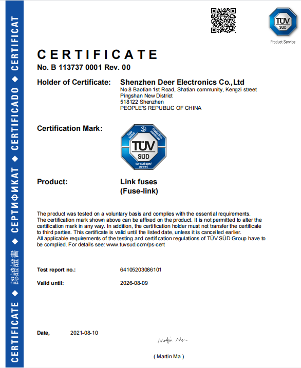 Стандарт ISO8820 высоковольтного керамического взрывателя 1000VDC низкоточный