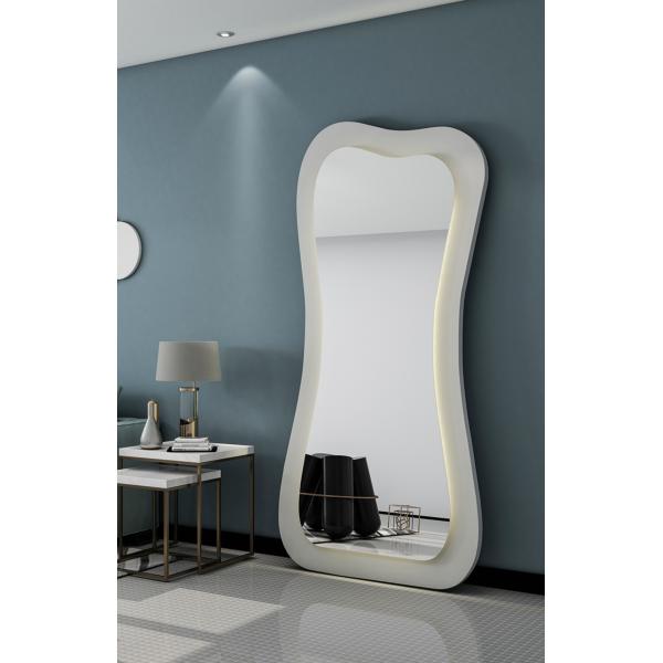 Hollywood Standing Full Length Xl Floor Mirror With Led Light 71x32