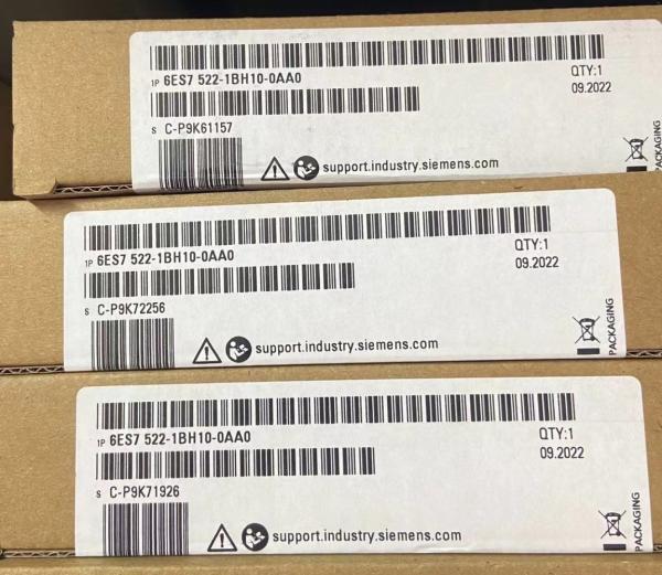 6ES7522-1BH10-0AA0 SIMATIC S7-1500 Siemens DQ16xDC 24V 0.5A BA Digital Output Module
