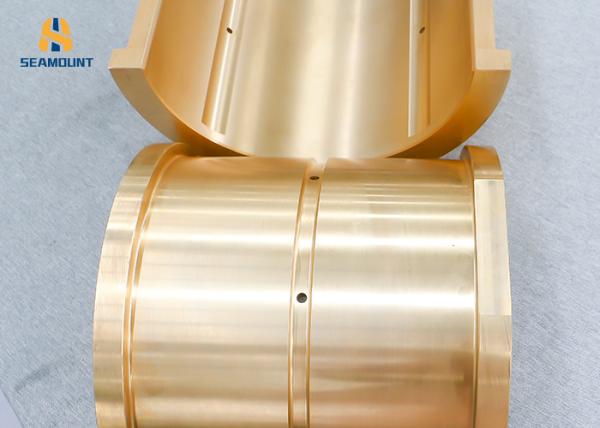 Custom Wear Resistant Bronze Copper Split Bushing / Half Bearing Bush