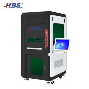 High Cabinet Workshop Use CO2 Laser Marking Machine for Wood Engraving