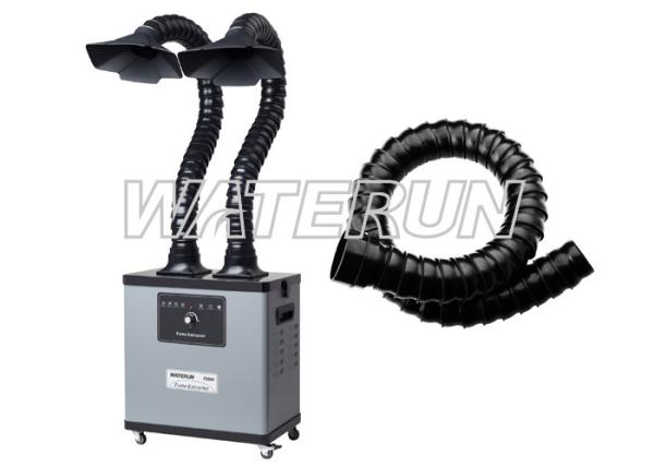 Compact Industrial Fume Extractor , Soldering Smoke Absorber Machine