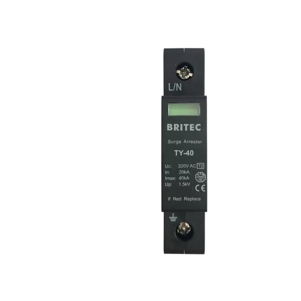 TY-40 1P Surge Protection Device Lightning Spd 275v Lightning Surge Protector
