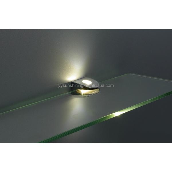 12V LED Cabinet Light with Glass Recessed Shelf Eye Light and Long-lasting Performance