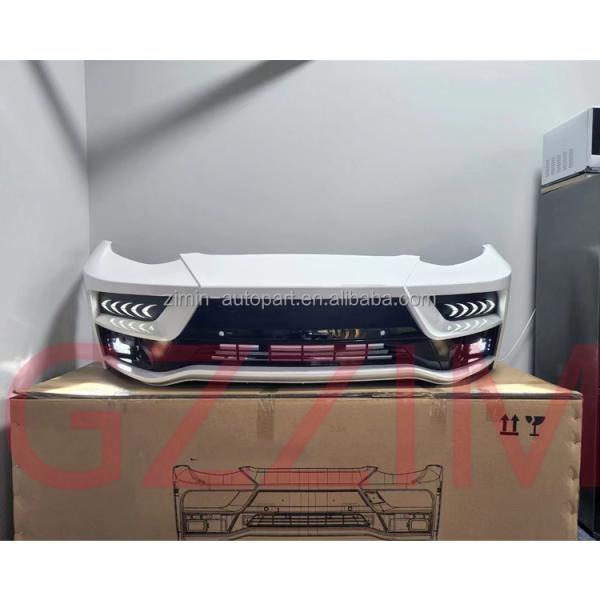 Фацелифтный бампер Tesla Model 3 Пластиковый черно-белый фронтальный бампер