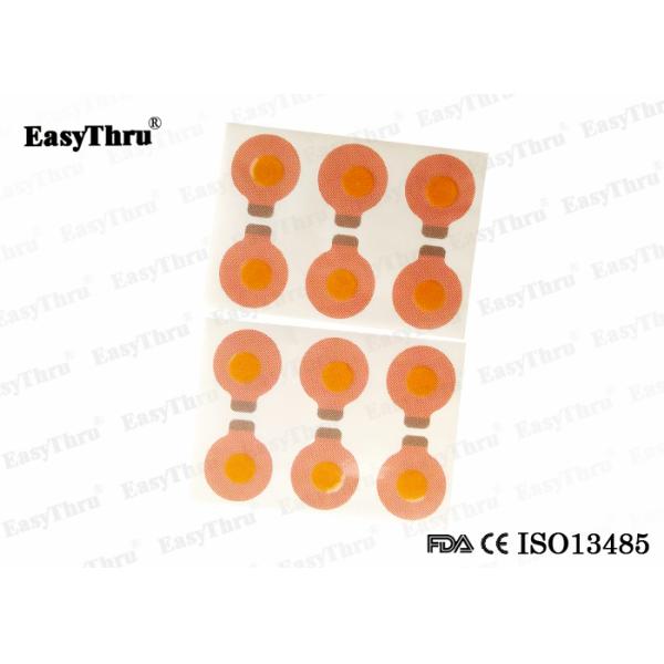 Желтая долговечная медицинская повязка наклеенная лента Безвредная для бутылки для инфузий