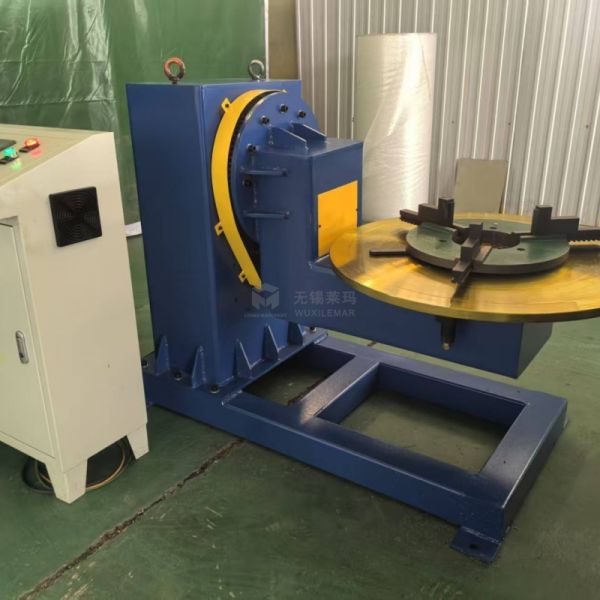 L Type Welding Positioner 500mm Table For Robotic Welding Turntable