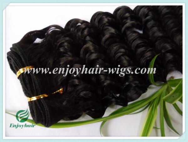 Malaysian 5A virgin remy hair weave ,natural color(can be dye) deep wave 10''-26''