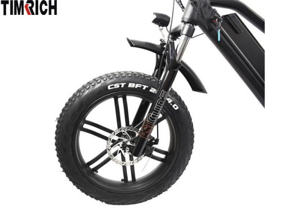 Aluminium Alloy Rechargeable Electric Bicycle Mountain Bike 20 Inch Tire TM-KV-2080