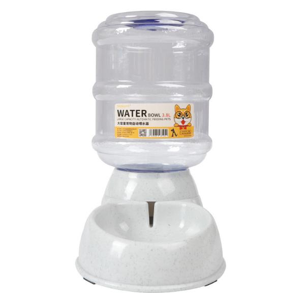 Wet Food Automatic Cat Feeder Bowl With PP Straw Material 3.8L