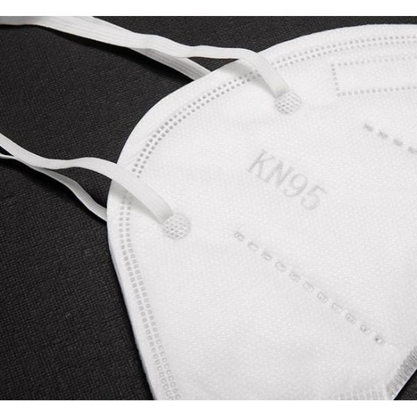 Safety Anti Pollution Dust KN95 White Disposable GB2626-2006 KN95 Face Mask