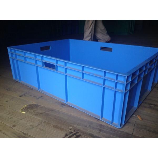 HDPE / PP Plastic Storage Crate Food Keeping Perforated Plastic Box
