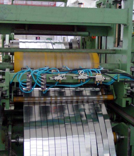 Full Automatic High Speed Slitting Line 220-480V For Stainless Steel / Aluminum