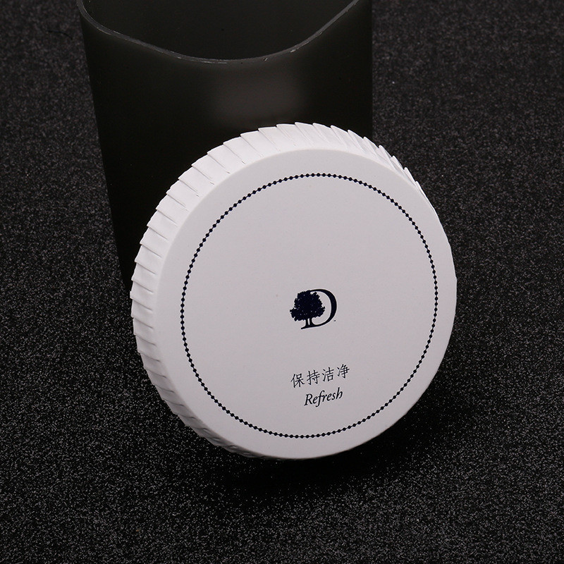 Compostable Biodegradable Paper Lid for Eco-Friendly Hotel Restaurant Salon and Club