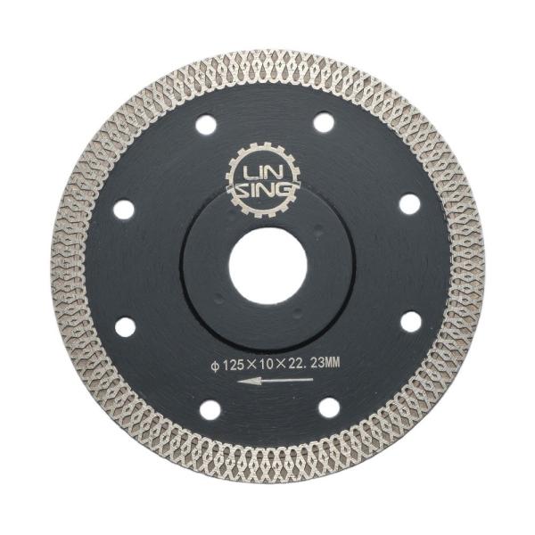 Lâmina de serra de 180 mm Turbo Diamond para cortar e moer ferramentas em azulejos de mármore de cerâmica
