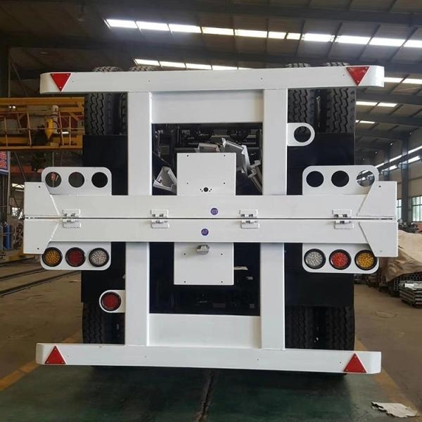 3axle Container Side Loader Semi Trailer 40FT Skeleton Container Sidelift Trailer