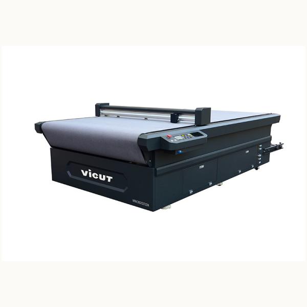 Half Cut/Perforation Package Vacuum Table Auto Feed Digital Cutter for Traffic Signs Reflective Films CutterVFR1325