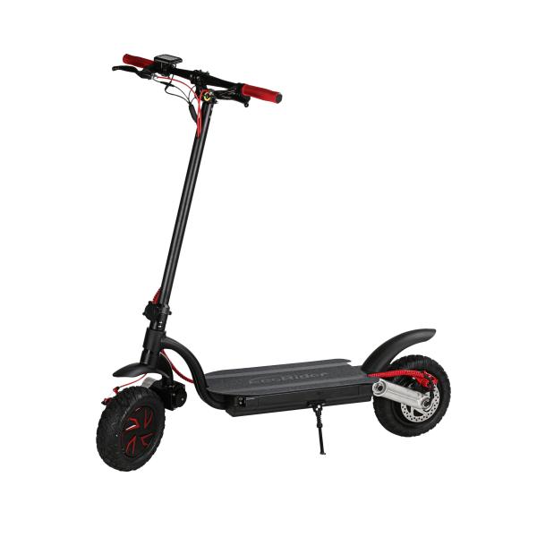 EcoRider E4-9 Two Wheel 48V 10 inch Dual Motor Folding Electric Scooter