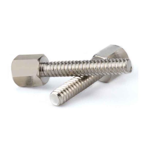Copper Nickel Plating Stainless Steel Flat Head Screws Hexagon Brass Bolt