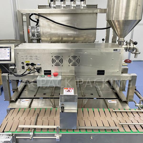 Plastic Tray Filling And Sealing Machine For Seafood Container Dishes Tray