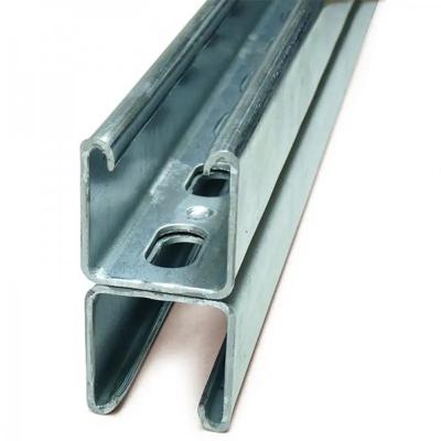 ODM Galvanized Hot Dipped Unistrut C Shaped Profile 1.5mm-3.0mm Thickness