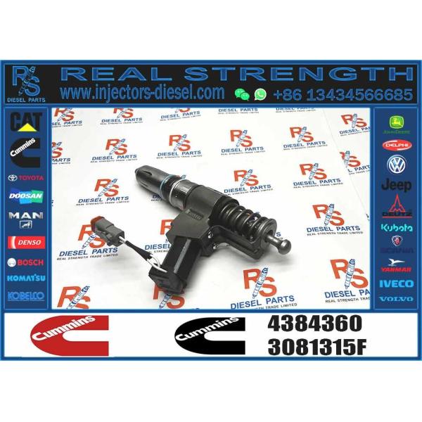 Cummins NTA855 QSN N14 Использованные детали двигателя Инжектор 4384360 Модель для машинного ремонта с 6-месячной гарантией