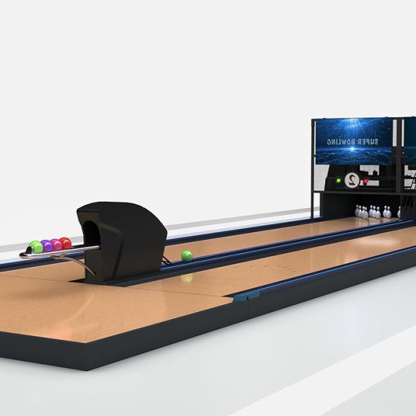 Equipamento do centro de bowling com máquina de bowling completa e pista durável de 12 pés