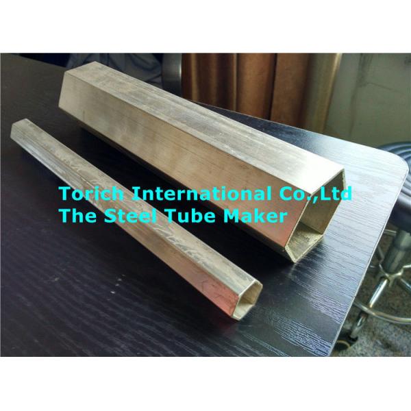 Hexagonal Special Steel Pipe , 50mm Seamless Stainless Steel Precision Tubing