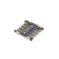 LCP 8 Alfiler Micro SIM Tarjeta Enchufe Conector Empujar tiran de durabilidad de los ciclos de H1.8mm 5000