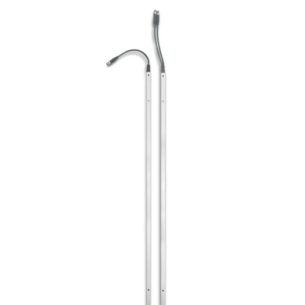 Système de sécurité de porte à rouleaux à grande vitesse avec rideau de lumière infrarouge à faisceau croisé