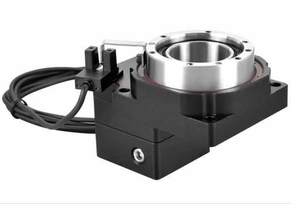 High Precisiness Hollow Rotary Actuator , Hollow Rotary Platform CNC Table
