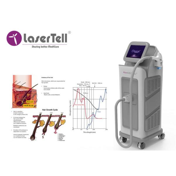 Ce Iso Focus Laser Hair Removal 808nm Diode Touch Screen