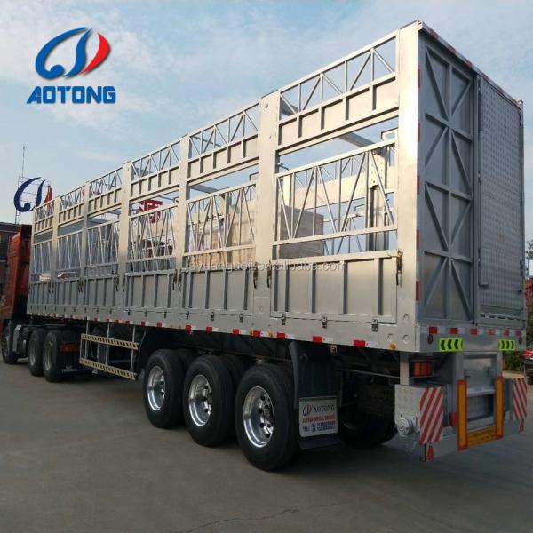 13000X2500X3800 Semi Trailer Horse Trailer Poultry Semi-Trailer with Air Suspension