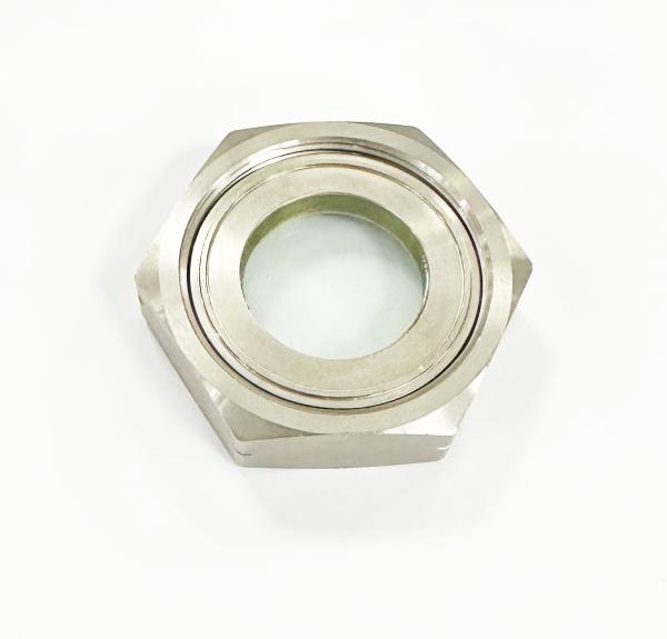 Flanged Hermetic Sight Glass Glass-To-Metal Seal 10MPa Custom