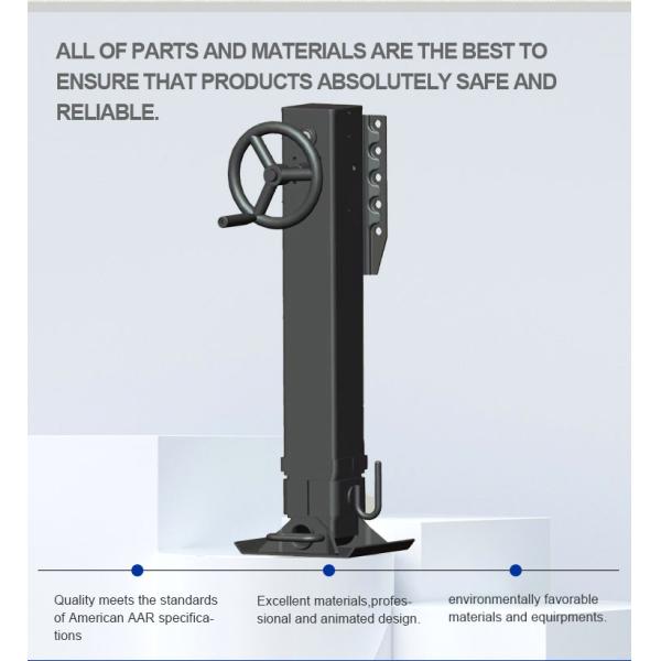 Pierna de aterrizaje de remolque de aluminio para su sustitución/reparación en un ambiente de trabajo de -40-60 °C