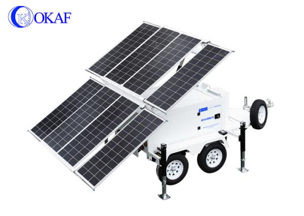 Mobile Renewable Energy Station Off Grid Energy Solutions Mobile Solar Station